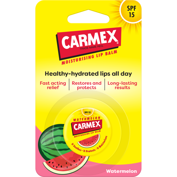 CARMEX NATURALLY moisturizing lip balm stick #Watermelon - NVA8018108