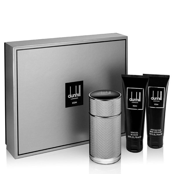 Dunhill Icon M Set - EdP 50 ml + a/s balm 90 ml + sh/gel 90 ml - LB1440715