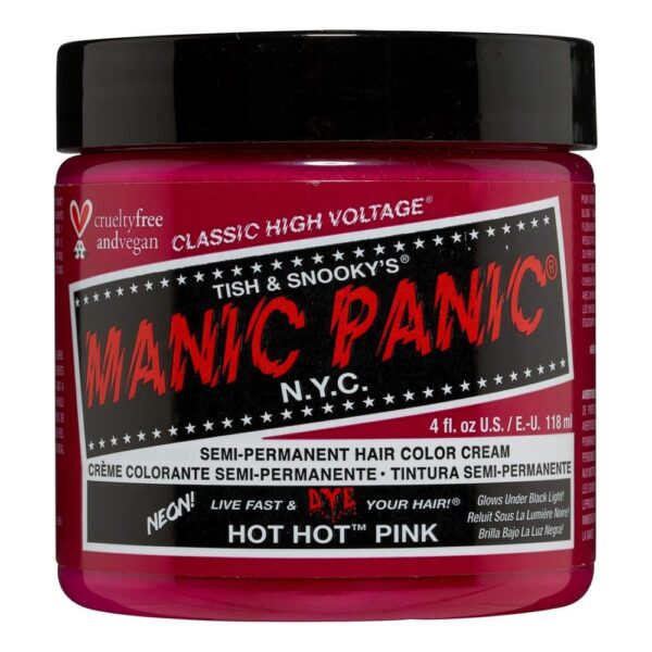 Μόνιμη Βαφή Classic Manic Panic Hot Hot Pink (118 ml) - S4256854