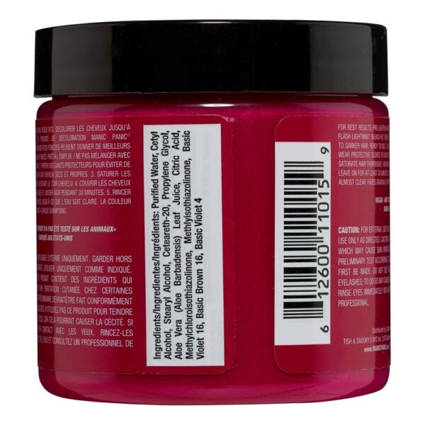 Μόνιμη Βαφή Classic Manic Panic Hot Hot Pink (118 ml) - S4256854