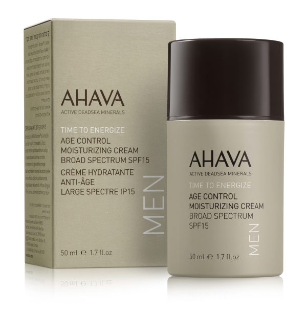 Ahava Men T.T.E. Age Control Moisturizing Cream SPF15 50 ml -