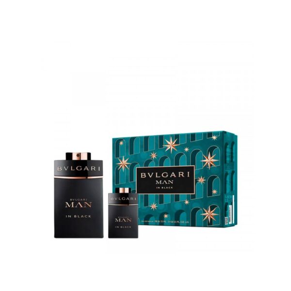 Bvlgari Man In Black Giftset Edp Spray 100ml/Edp Spray 15ml set x 115 ml - PARQ-MV-040-29