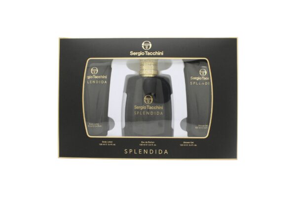 Sergio Tacchini Splendida W Set - EdP 100 ml + b/lot 100 ml + sh/gel 100 ml /2021 - LB2850741