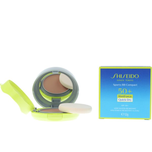 SHISEIDO SUN CARE SPORT BB COMPACT SPF50+ #medium - GETPARC-SH-453-01