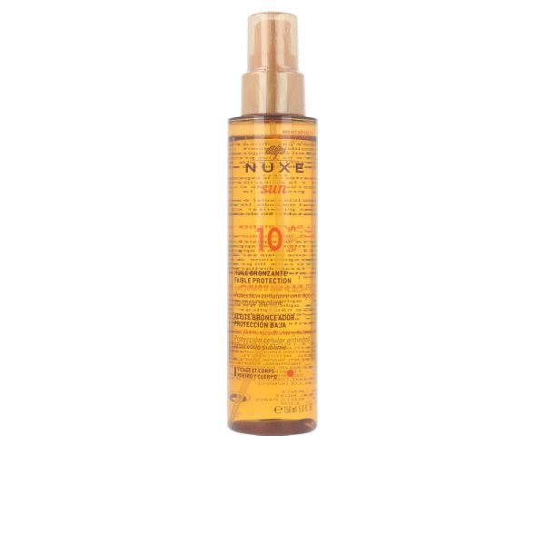 Nuxe Sun Tanning Oil for Face and Body SPF10 150 ml - PARC-NU-192-B6