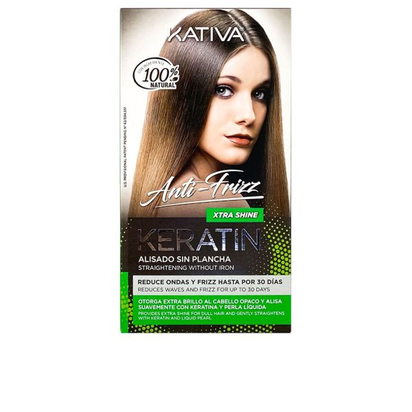 KATIVA KERATIN ANTI-FRIZZ alisado sin plancha extra brillo 30 días - S0578765