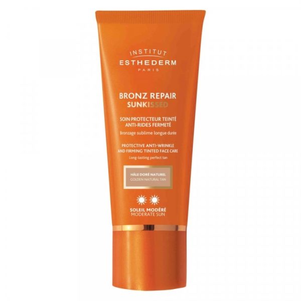 Esthederm Bronz Repair Sunkissed Tinted Face Care - Moderate Anti-Wrinkle And Firming 50 ml - PARC-E7-023-50