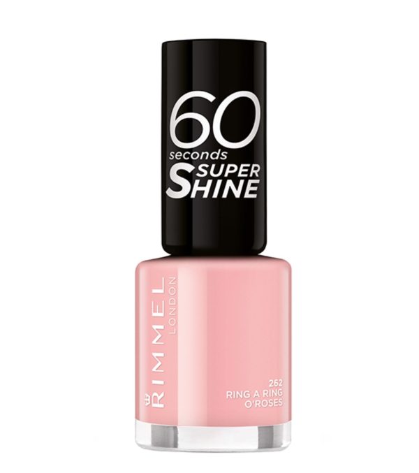 RIMMEL LONDON 60 SECONDS SUPER SHINE nail polish #262-ring a ring o'roses 8 ml - NVA0616797