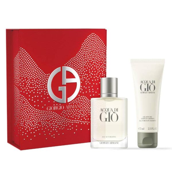 Armani Acqua Di Gio Pour Homme Giftset Edt Spray 50ml/Shower Gel 75ml set x 125 ml - PARP-AU-040-56