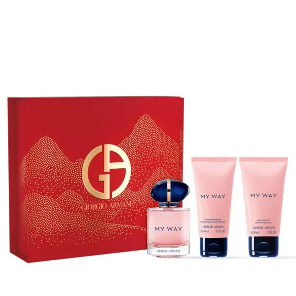 Armani My Way Giftset Edp Spray 50ml/Body Lotion 50ml/Shower Gel 50ml set x 150 ml - PARN-AY-040-21