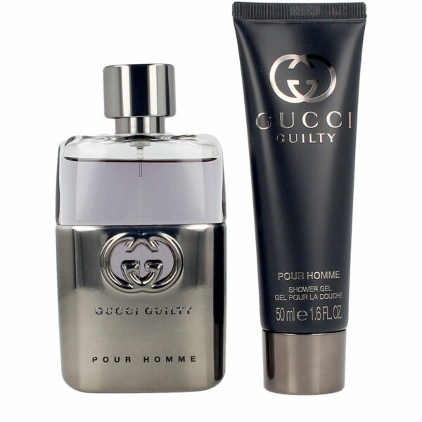 Gucci Guilty Pour Homme Giftset Edt Spray 50ml/Shower Gel 50ml set x 100 ml - PARP-5I-040-30