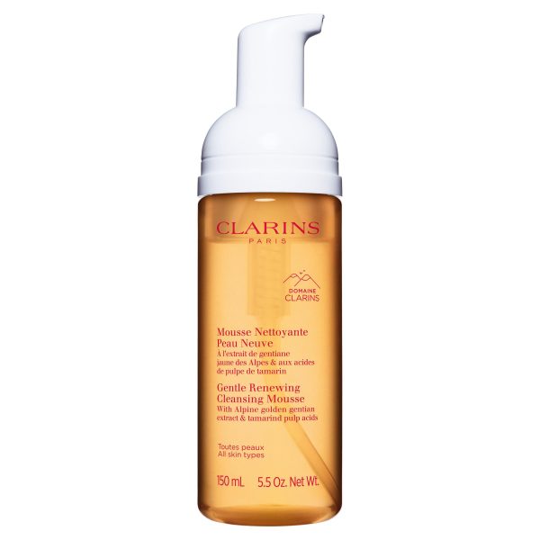 Clarins Gentle Renewing Cleansing Mousse w/Pump 150 ml - PARC-CL-A46-01