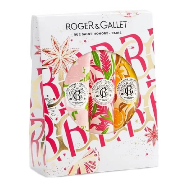 ROGER & GALLET WELL-BEING HAND CREAM CASE 3 pcs - NVA6927677