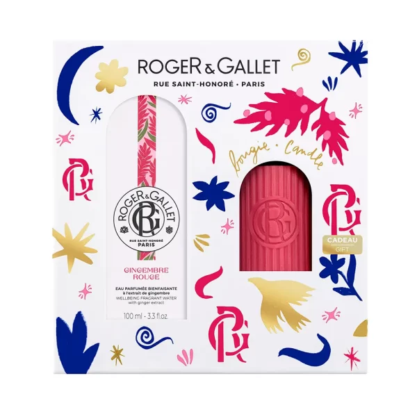 ROGER & GALLET GINGEMBRE ROUGE WELL-BEING SCENTED WATER CASE 2 pcs - NVA6927776