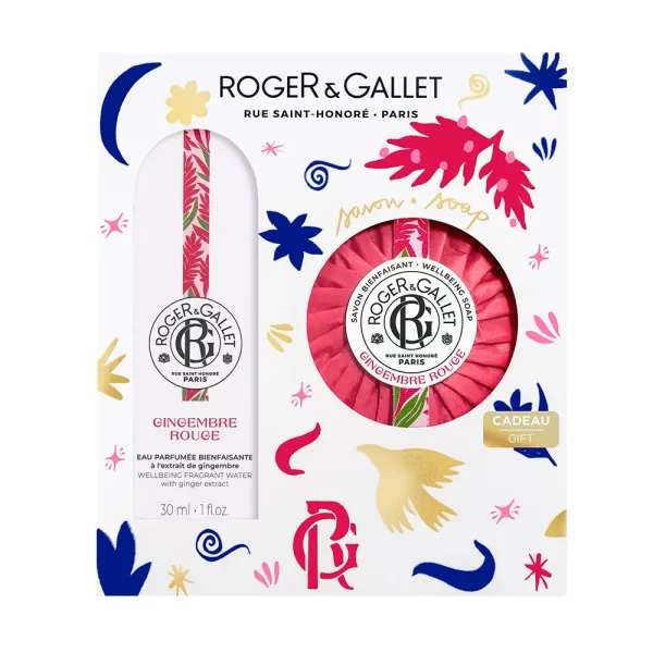 ROGER & GALLET GINGEMBRE ROUGE WELL-BEING SCENTED WATER CASE 2 pcs - NVA6927783