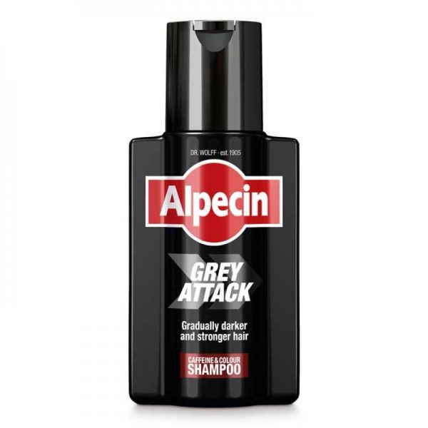 ALPECIN GREY ATTACK anti-hair loss and anti-grey hair shampoo 200 ml - NVA6270399