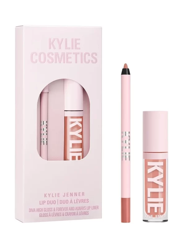 Kylie Diva High Gloss & Liner Lip Duo SetLip Gloss 3,3ml/Lip Liner 1,1gr set x 4.4 ml - PARB-11-282-00