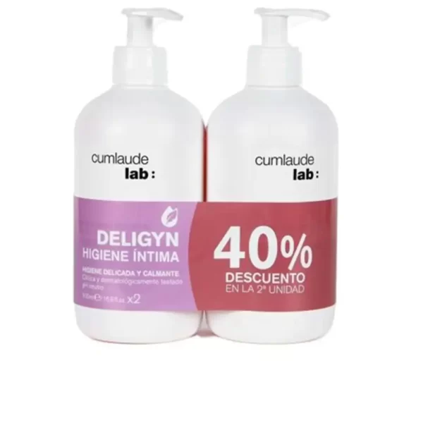 CUMLAUDE LAB INTIMATE HYGIENE DELIGYN intimate hygiene gel gentle formula pack 2 x 500 ml - NVA9005681