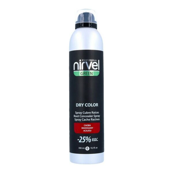 Σπρέι Καλύμματος Γρίζων Μαλλιών Green Dry Color Nirvel Μαόνι (300 ml) - S4253501