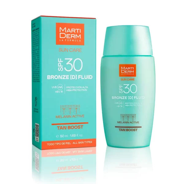 MARTIDERM SUN CARE BRONZE [D] tanning fluid sunscreen SPF30 50 ml - NVA9051737