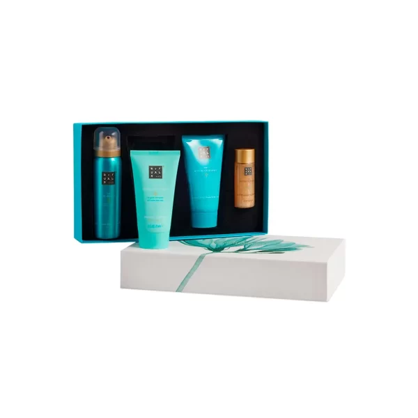 Rituals Karma Set Shimmering Body OIl 30 ml/Foaming Shower Gel 50 ml/Mild Body Scrub Paste 70 ml/24h Hydrating Body Lotion 70 ml set x 220 ml - PARC-RI-255-23