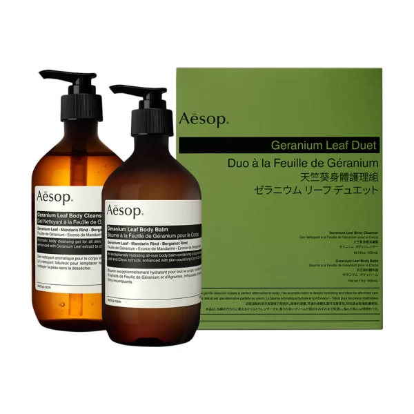 Aesop Geranium Leaf Duet 2x500ml set x 1000 ml - PARB-08-874-00