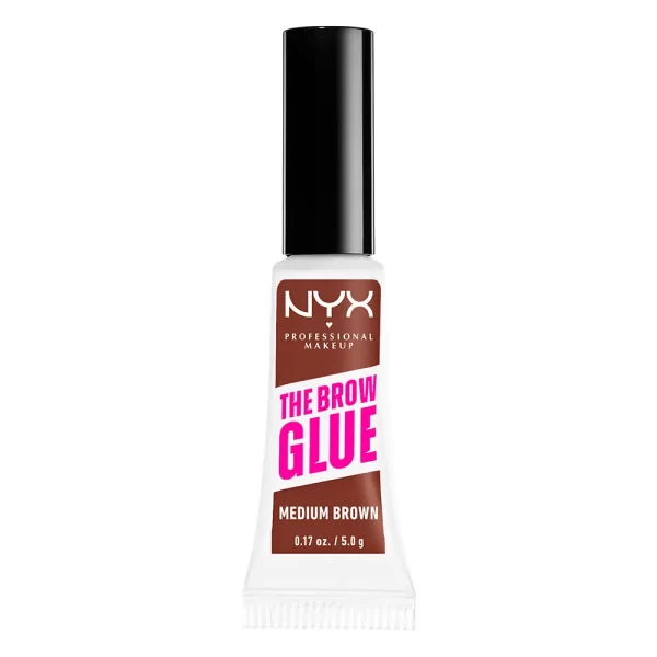 NYX PROFESSIONAL MAKE UP THE BROW GLUE eyebrow gel #medium brown 5 gr - NVA7233808