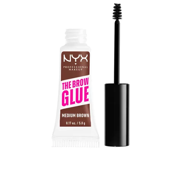 NYX PROFESSIONAL MAKE UP THE BROW GLUE eyebrow gel #medium brown 5 gr - NVA7233808