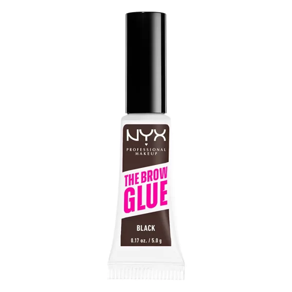 NYX PROFESSIONAL MAKE UP THE BROW GLUE eyebrow gel #black 5 gr - NVA7233846