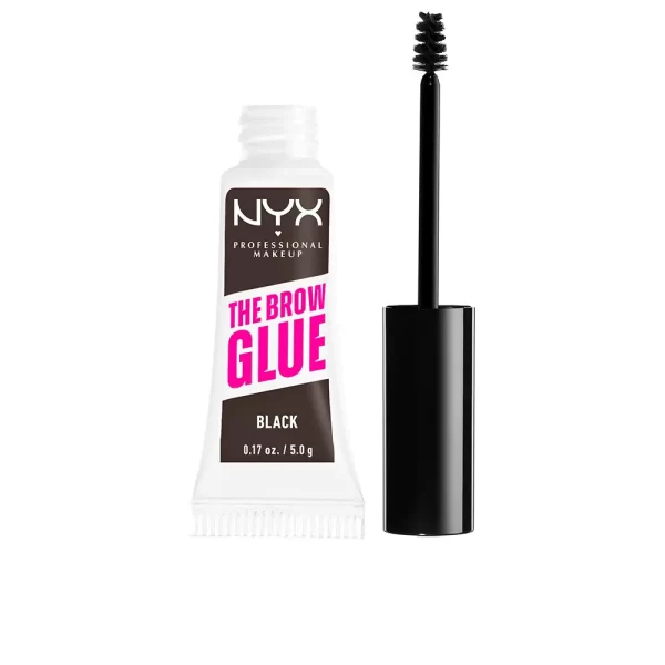 NYX PROFESSIONAL MAKE UP THE BROW GLUE eyebrow gel #black 5 gr - NVA7233846