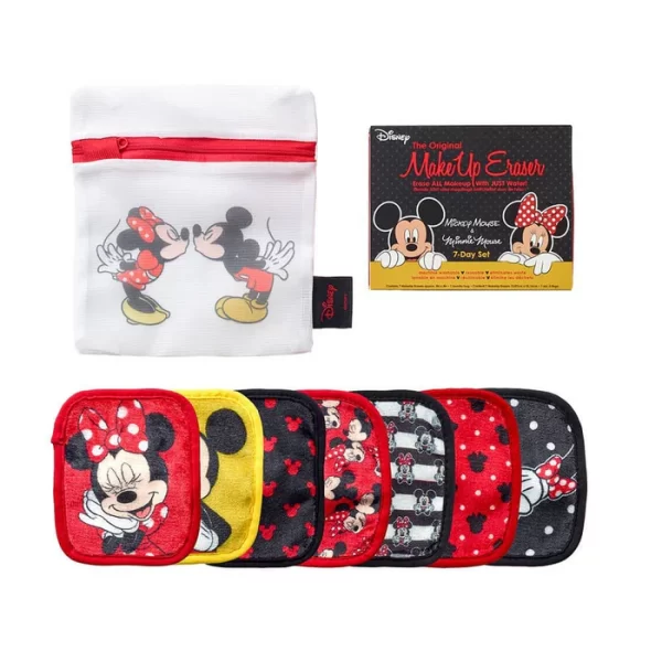 MakeUp Eraser Mickey & Minnie 7 Day Set 7 stuks set x 7 piece - PARC-2M-014-01