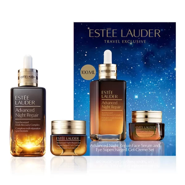 E.Lauder Advanced Night Repair SetAdvanced Night Repair Synchronized Multi-Recovery Complex 50ml/Advanced Night Repair Eye Supercharged Gel-Crème 15ml set x 65 ml - PARC-EL-C36-02