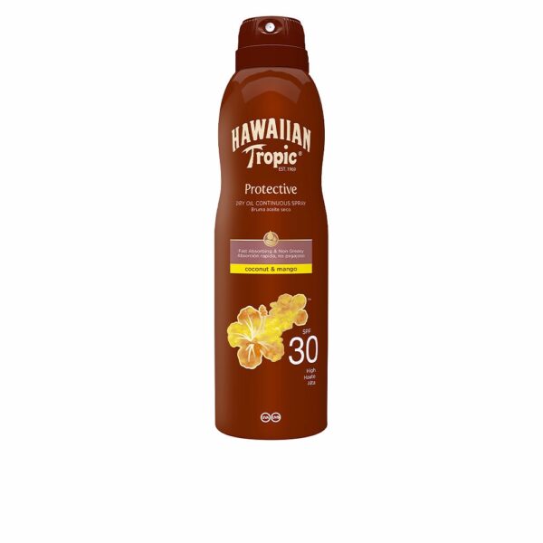 HAWAIIAN TROPIC COCONUT & MANGO OIL bruma SPF30 spray 180 ml - NVA1002282