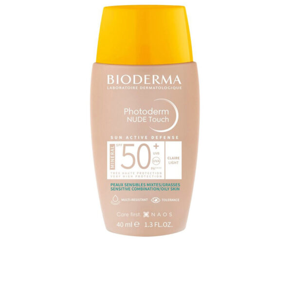 BIODERMA PHOTODERM NUDE SPF50+ #claro 40 ml - PARC-BD-193-01