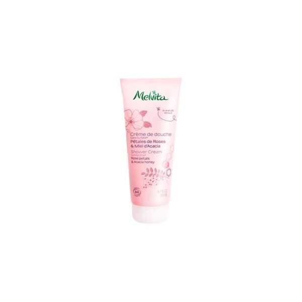 Melvita Shower Cream - Rose Petals & Acacia Honey 200 ml - PARC-MT-096-B5