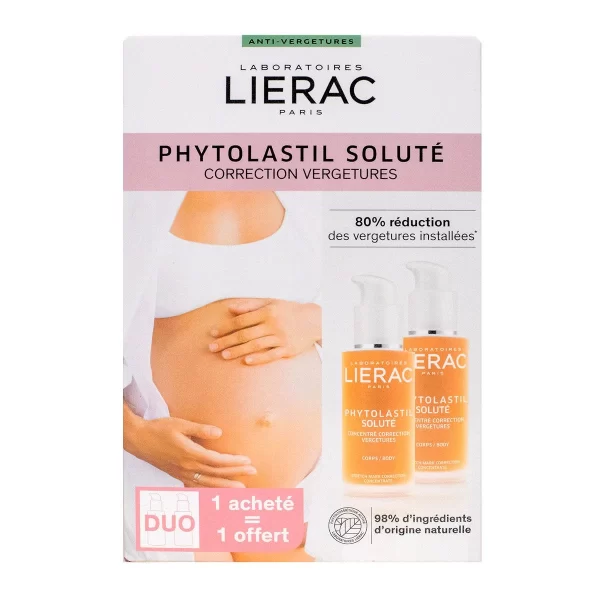 Lierac Phytolastil Solute Stretch Mark Prevention Serum Duo 2x75ml set x 150 ml - PARC-LI-136-01