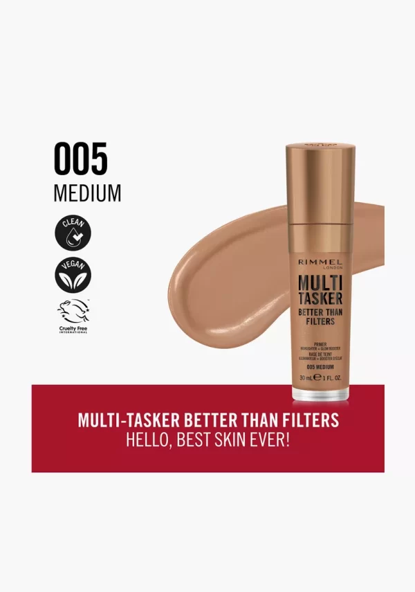 RIMMEL LONDON MULTI-TASKER illuminating primer #005-medium 30 ml - NVA5401014