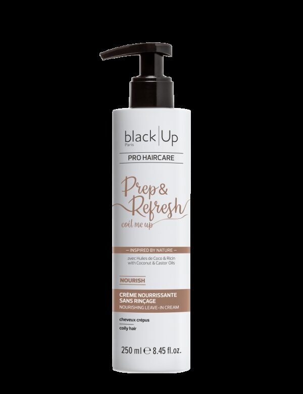 Black Up Prep & Refresh Coil Me Up Nourishing Leave-In Cream 250 ml - PARC-BW-011-B4