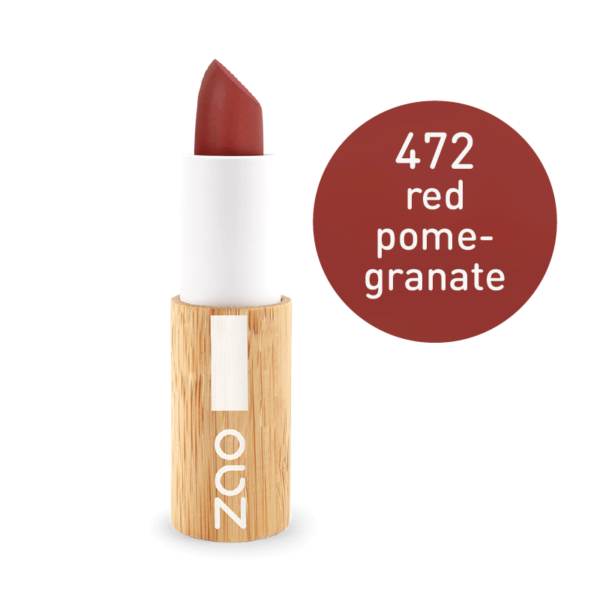 Zao Classic Lipstick #472 Red Pomegranate 3.5 g - PARC-ZA-001-02