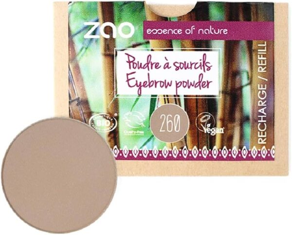 Zao Eyebrow Powder - Refill #260 Blond 3 g - PARC-ZA-114-03