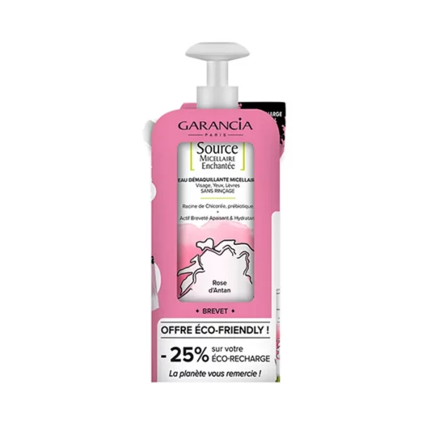 Garancia Source Micellar Cleansing Water Old Rose Set 2x400ml set x 800 ml - PARC-GI-058-01