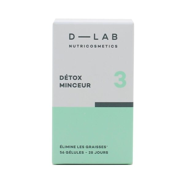 D-Lab Detox Minceur 3 Capsules 28 piece - PARC-D9-024-01