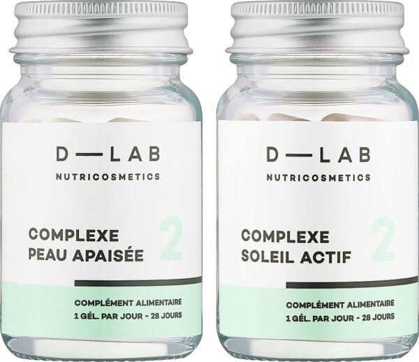 D-Lab Total Brightness Duo Capsules SetAbsolu De Sod 28 caps/Complexe Soleil Actif 28 caps set x 2 piece - PARC-D9-027-01