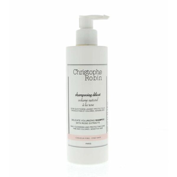 CHRISTOPHE ROBIN VOLUMIZING shampoo with rose extracts 400 ml - S4509944