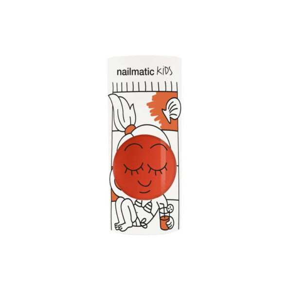 Nailmatic Kids Nail Polish Orange 8 ml - PARC-NH-017-14