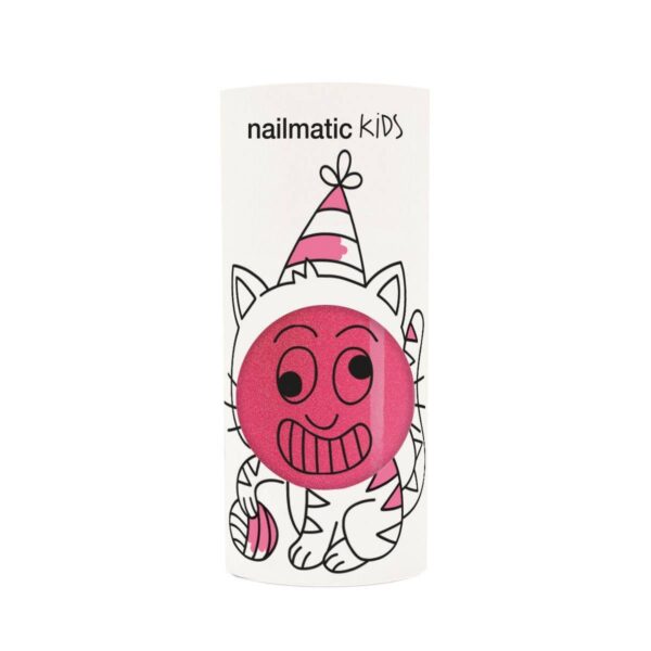 Nailmatic Kids Nail PolishCandy Pink Glitter 8 ml - PARC-NH-017-17