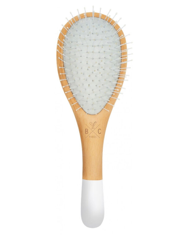 Bachca Paris Baby Wooden Hair Brush Nylon Bristles 1 piece - PARS-BC-009-02