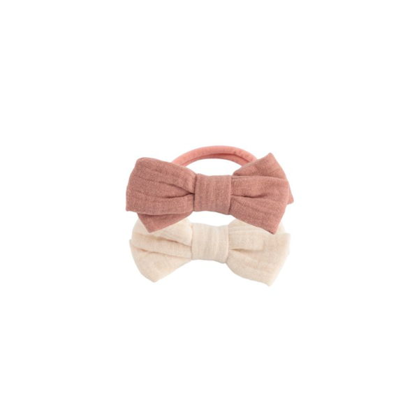 Bachca Paris Gauze Knot Elastic Bows Set 2 Pieces set x 2 piece - PARS-BC-020-01