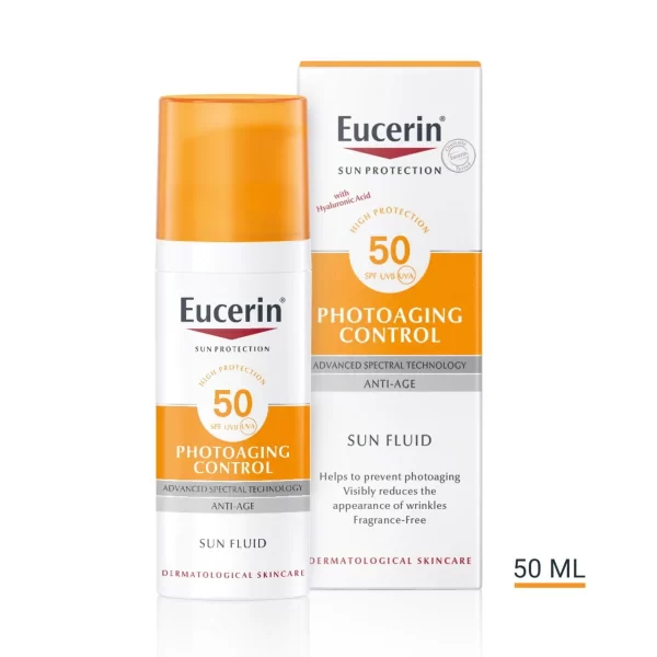 Eucerin Photoaging Control Sun Fluid SPF50+ All Skin Types 50 ml - PARC-E2-098-50