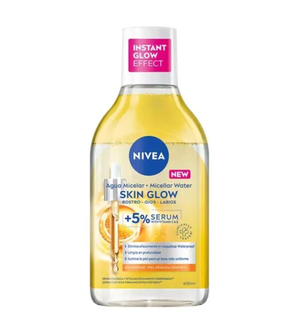 NIVEA MICELLAR WATER skin glow serum 400 ml - NVA0073156